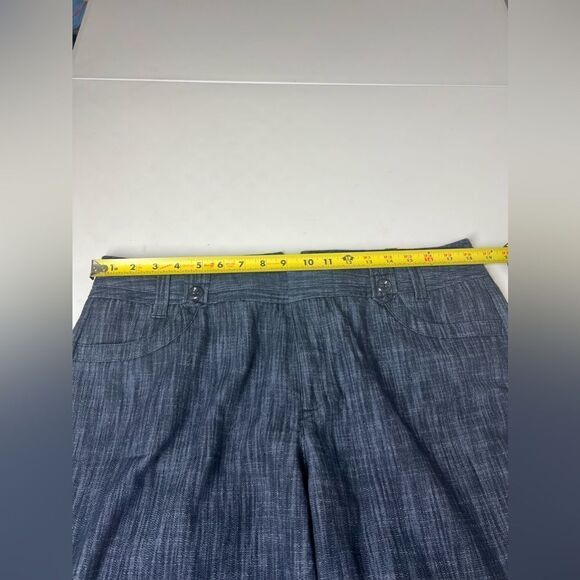 Vintage Y2K 00s Abby Z Denim Pants Blue Gray Straight Size 18W - Picture 12 of 16